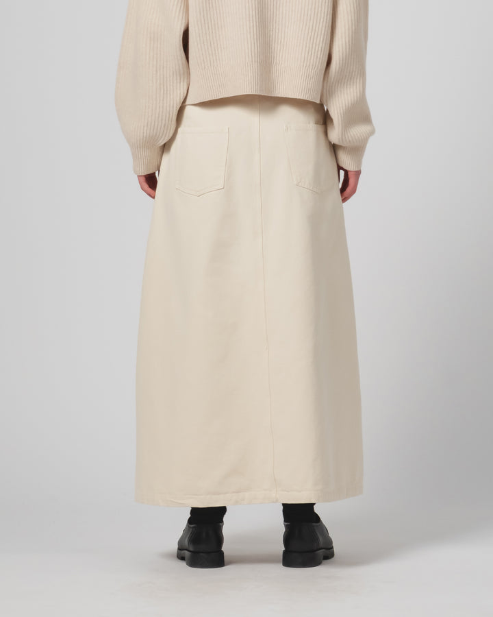 G.o.D Bulb Skirt Canvas Wheat