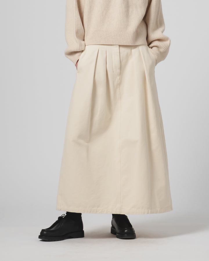 G.o.D Bulb Skirt Canvas Wheat