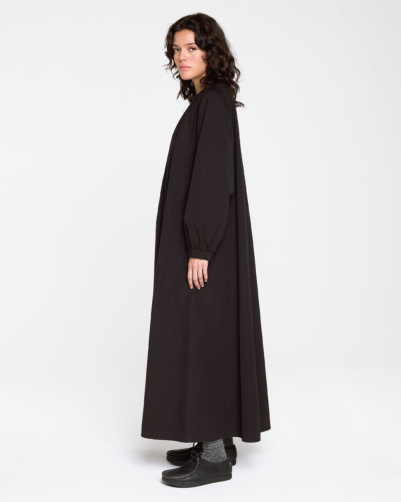 G.o.D Grassland Dress Light Cotton Drill Black