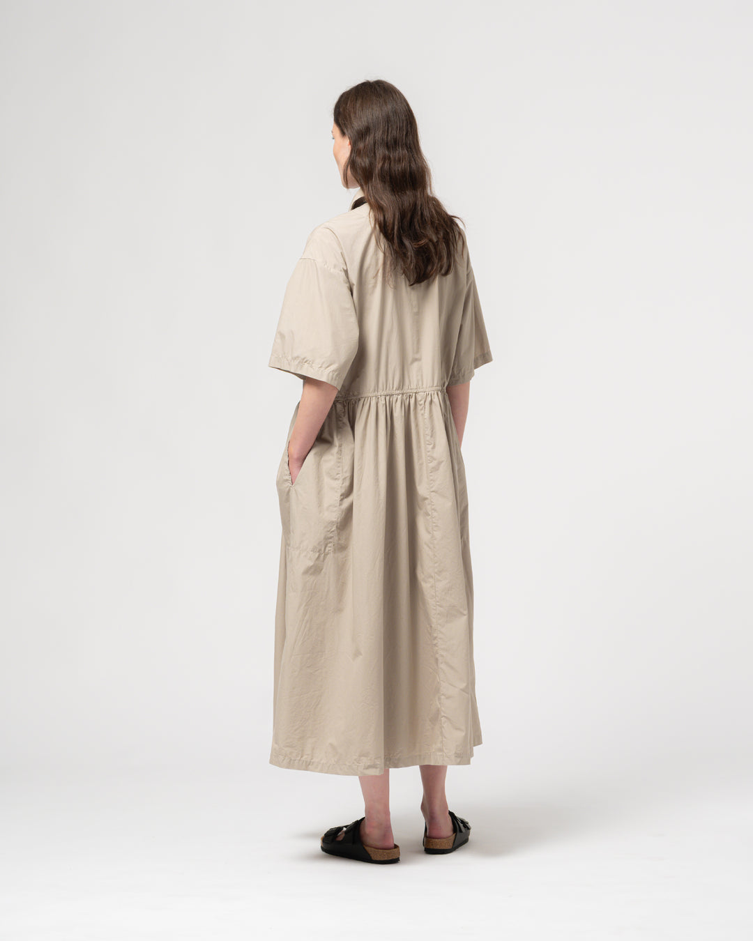 G.o.D Jezabel Dress Peach Popeline Oyster