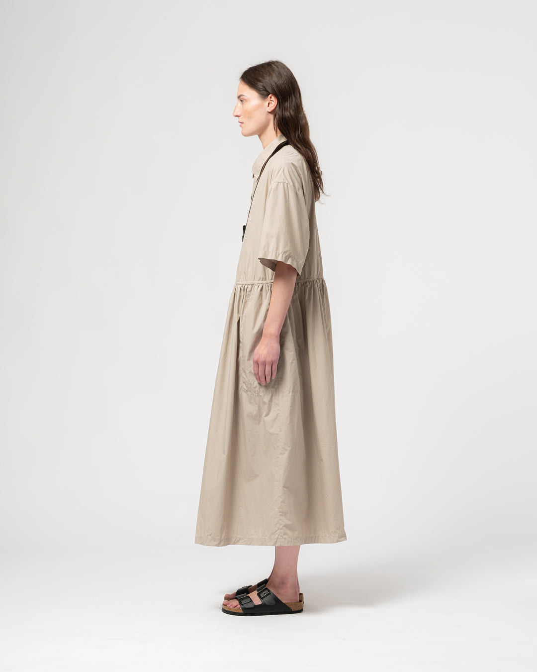 G.o.D Jezabel Dress Peach Popeline Oyster