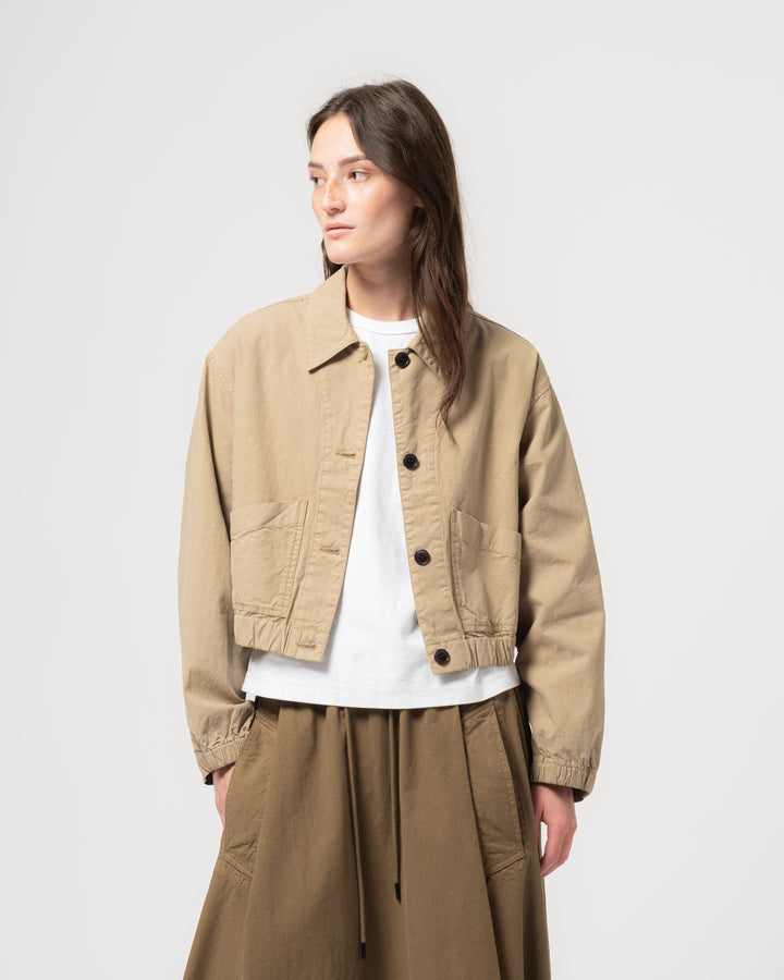 G.o.D Artisan Shirt Cotton Linen Kelp