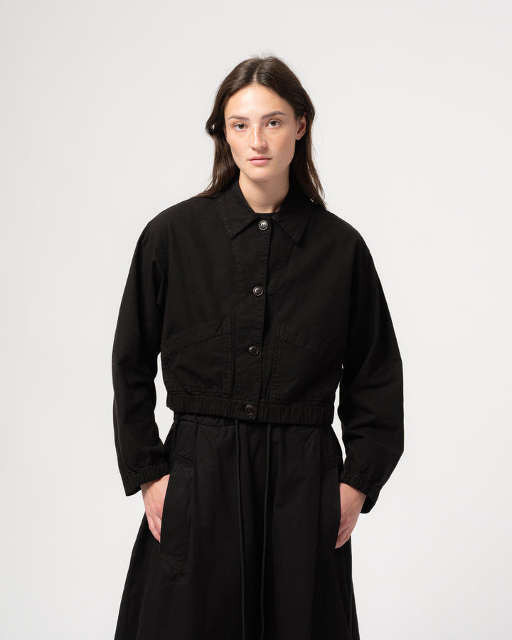 G.o.D Artisan Shirt Cotton Linen Black