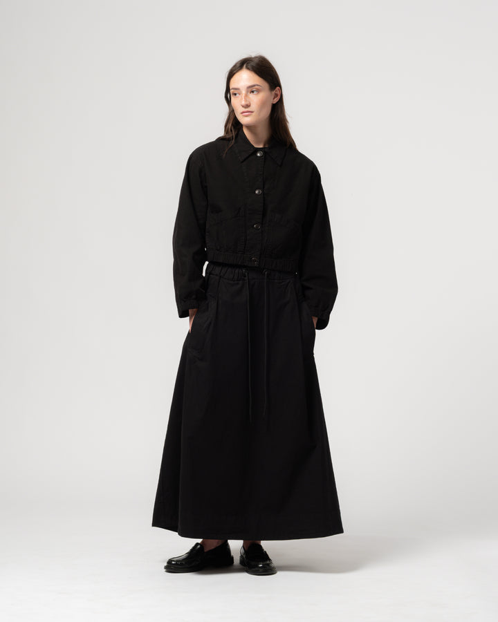 G.o.D Artisan Shirt Cotton Linen Black