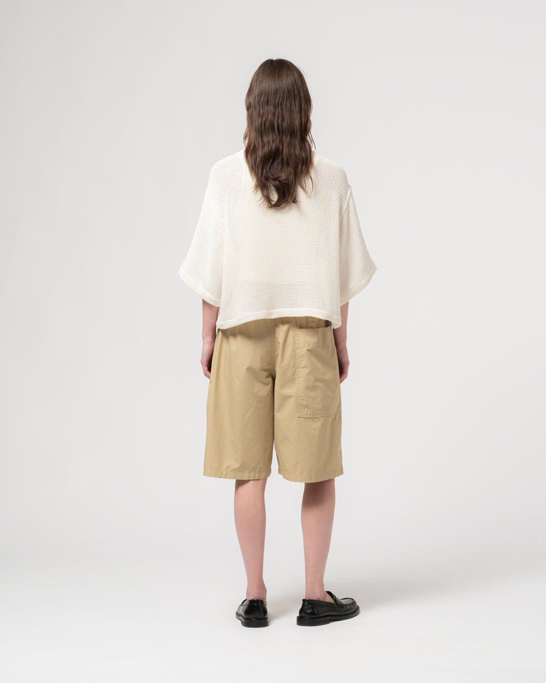 G.o.D Sumatra Shirt Trellis Cotton Ecru
