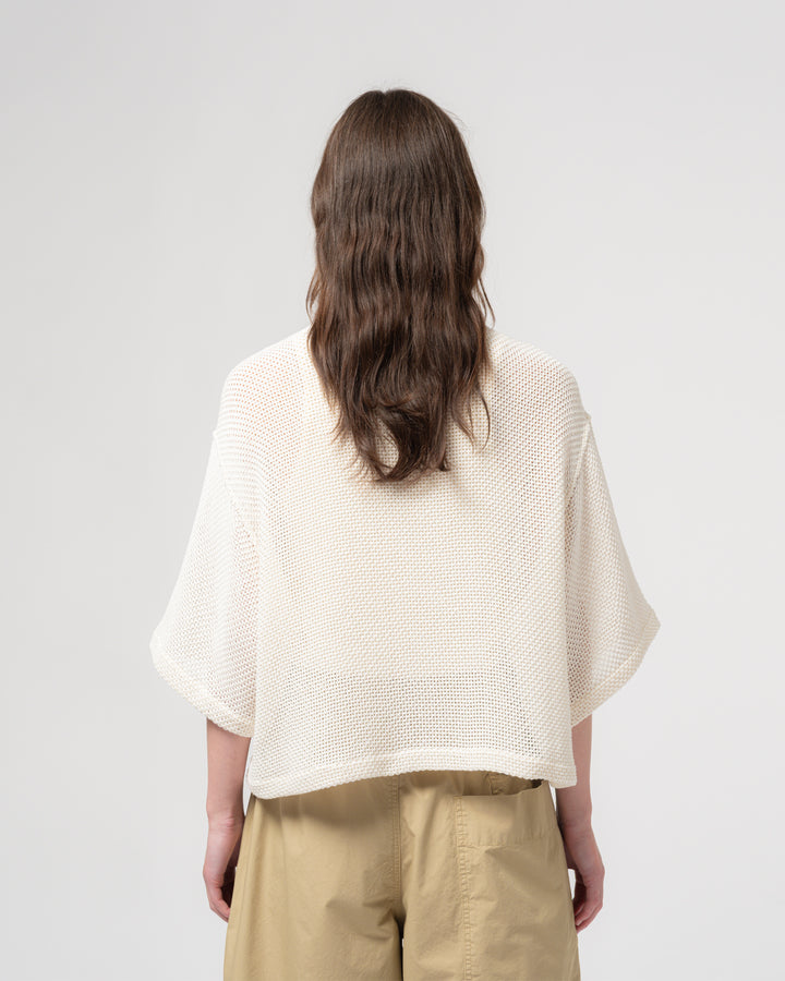 G.o.D Sumatra Shirt Trellis Cotton Ecru
