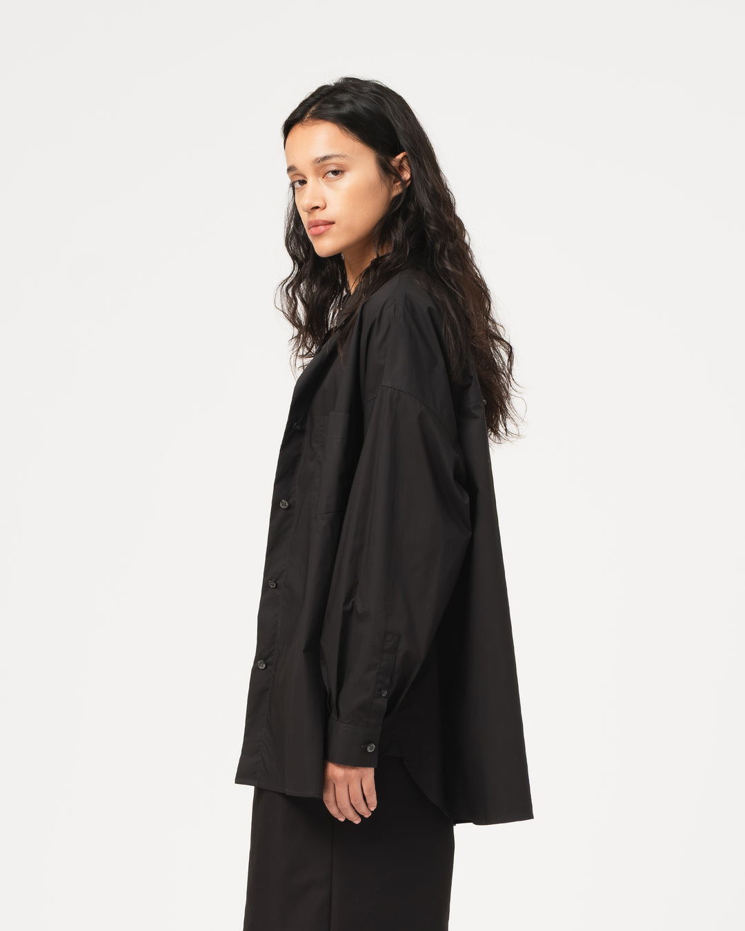 G.o.D Supernova Shirt Silky Poplin Black