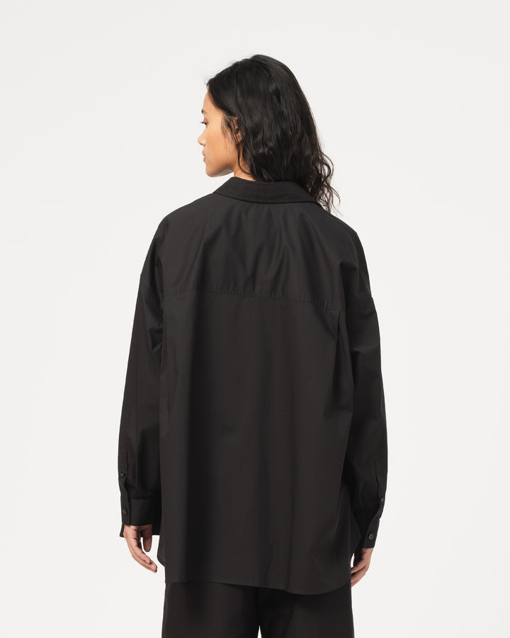 G.o.D Supernova Shirt Silky Poplin Black