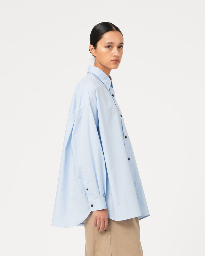 G.o.D Supernova Shirt Silky Poplin Office Blue