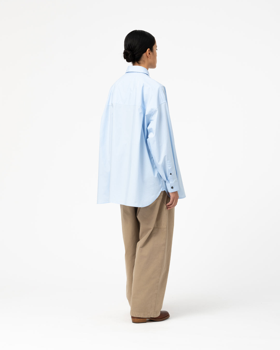 G.o.D Supernova Shirt Silky Poplin Office Blue