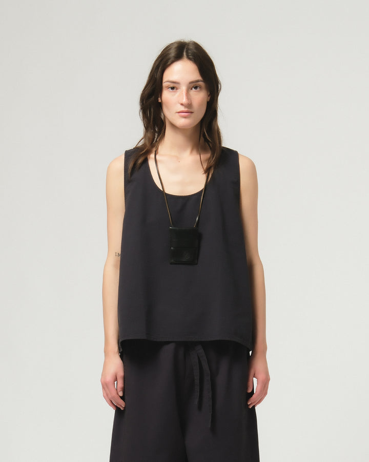 G.o.D Tank Top Faro Cotton Midnight Blue