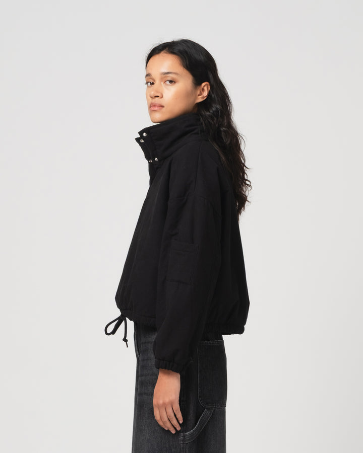 G.o.D Marky Sweater Padded Cotton Black