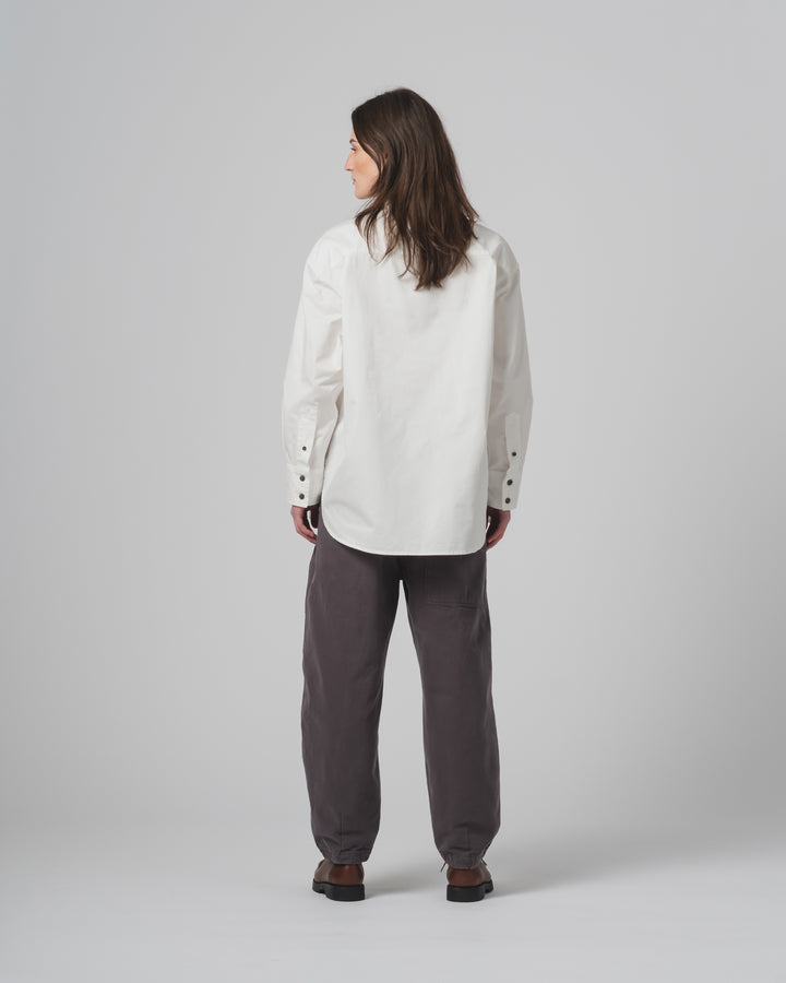 G.o.D Icon Shirt Poplin Milk