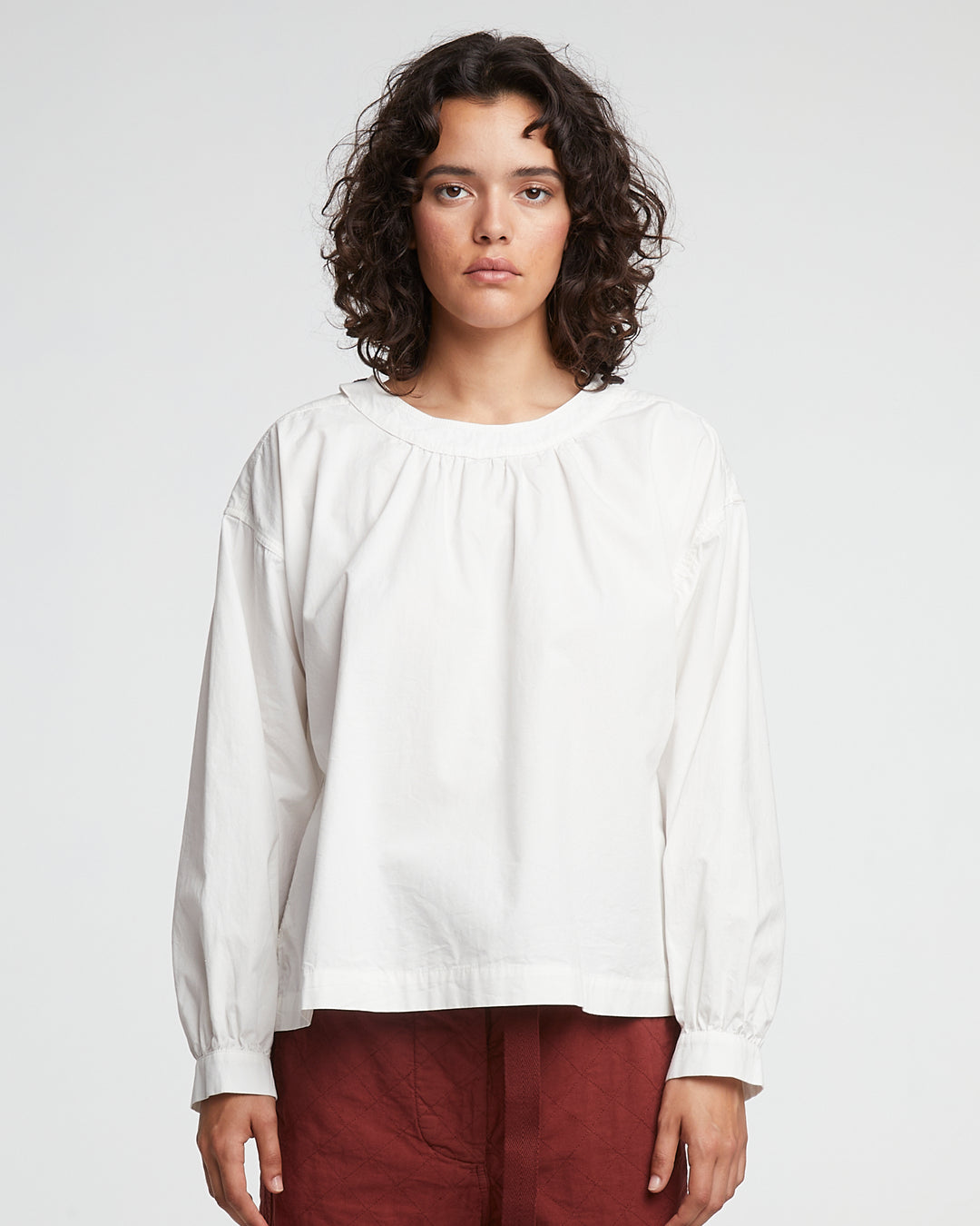 G.o.D Harvest Smock Massaya Cotton White