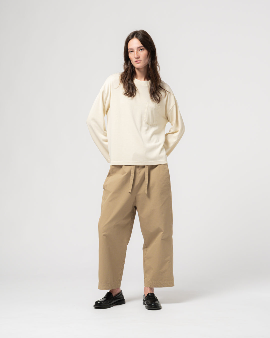 G.o.D Breeze T Double Jersey Wheat