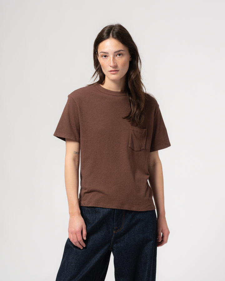 G.o.D Pocket T Cotton Hemp Aztek Brown