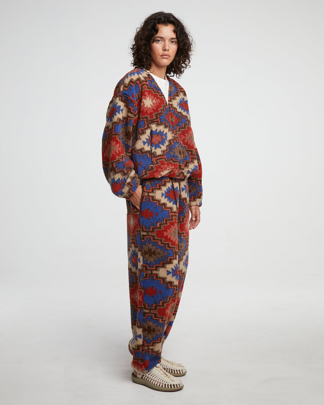 G.o.D Jamie Pants Ginseng Fleece Multi