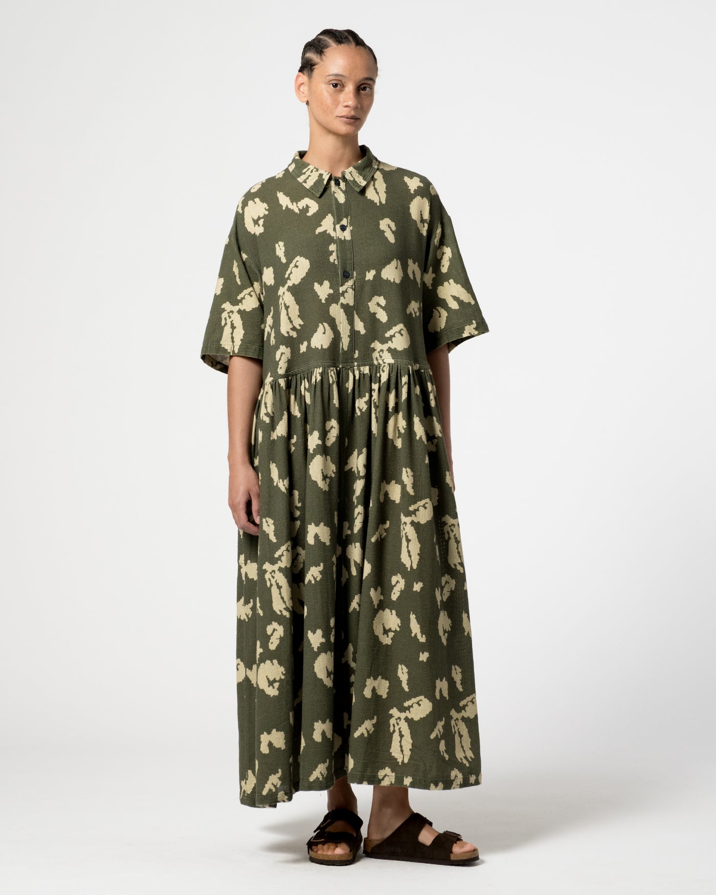 G.o.D Jezabel Dress Cloud Camo Mesh Mint/Off White