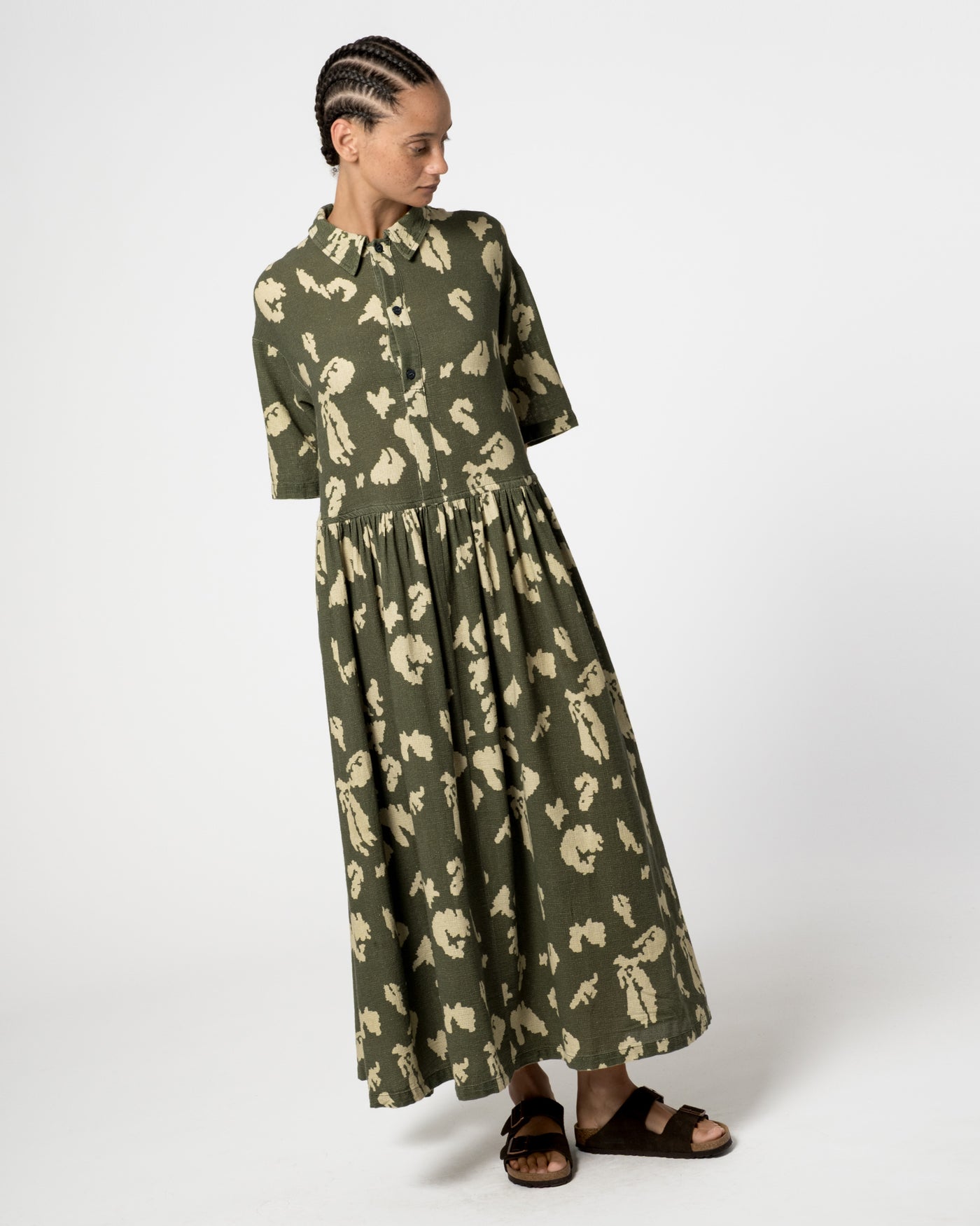 G.o.D Jezabel Dress Cloud Camo Mesh Mint/Off White