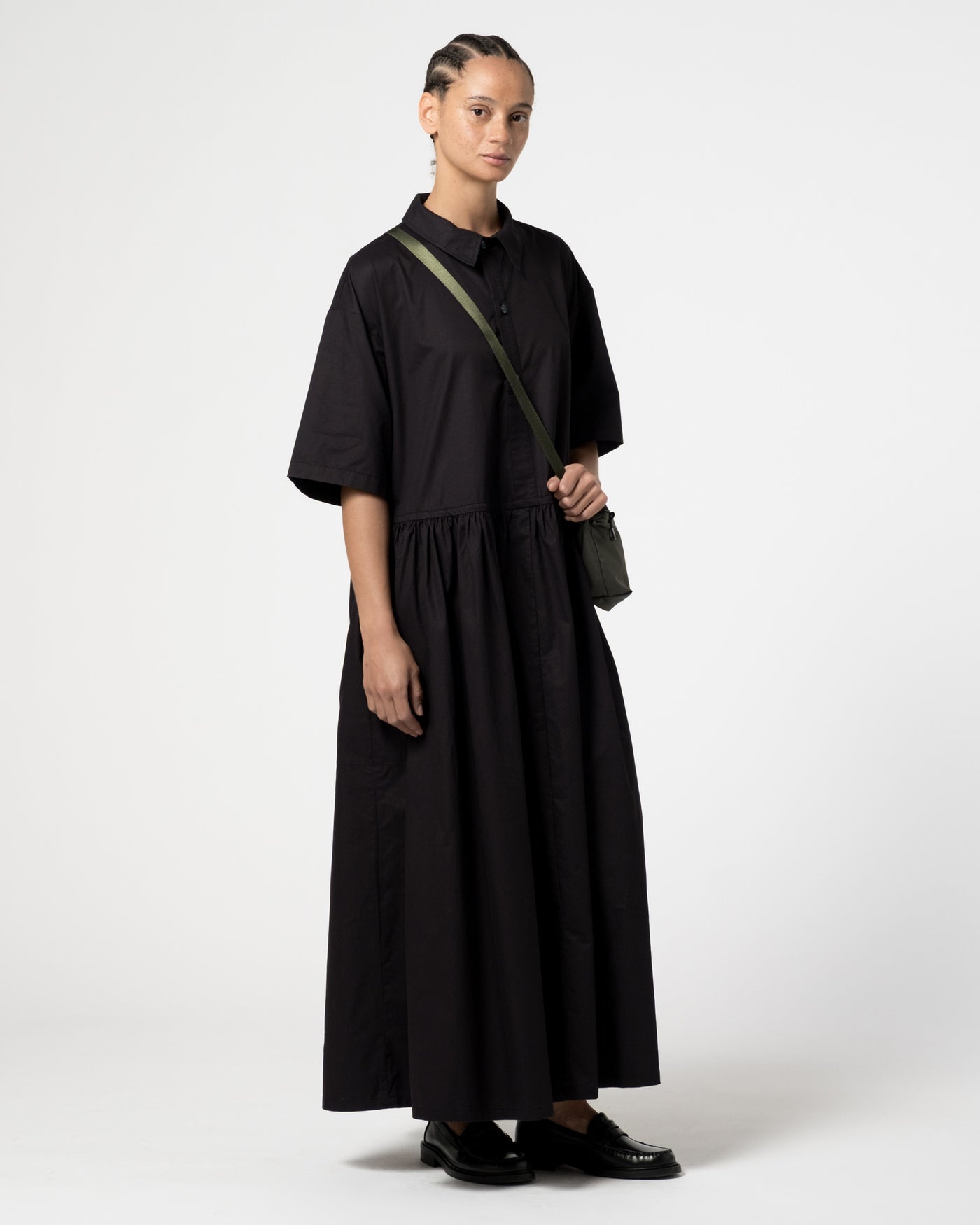 G.o.D Jezabel Dress Poplin Black