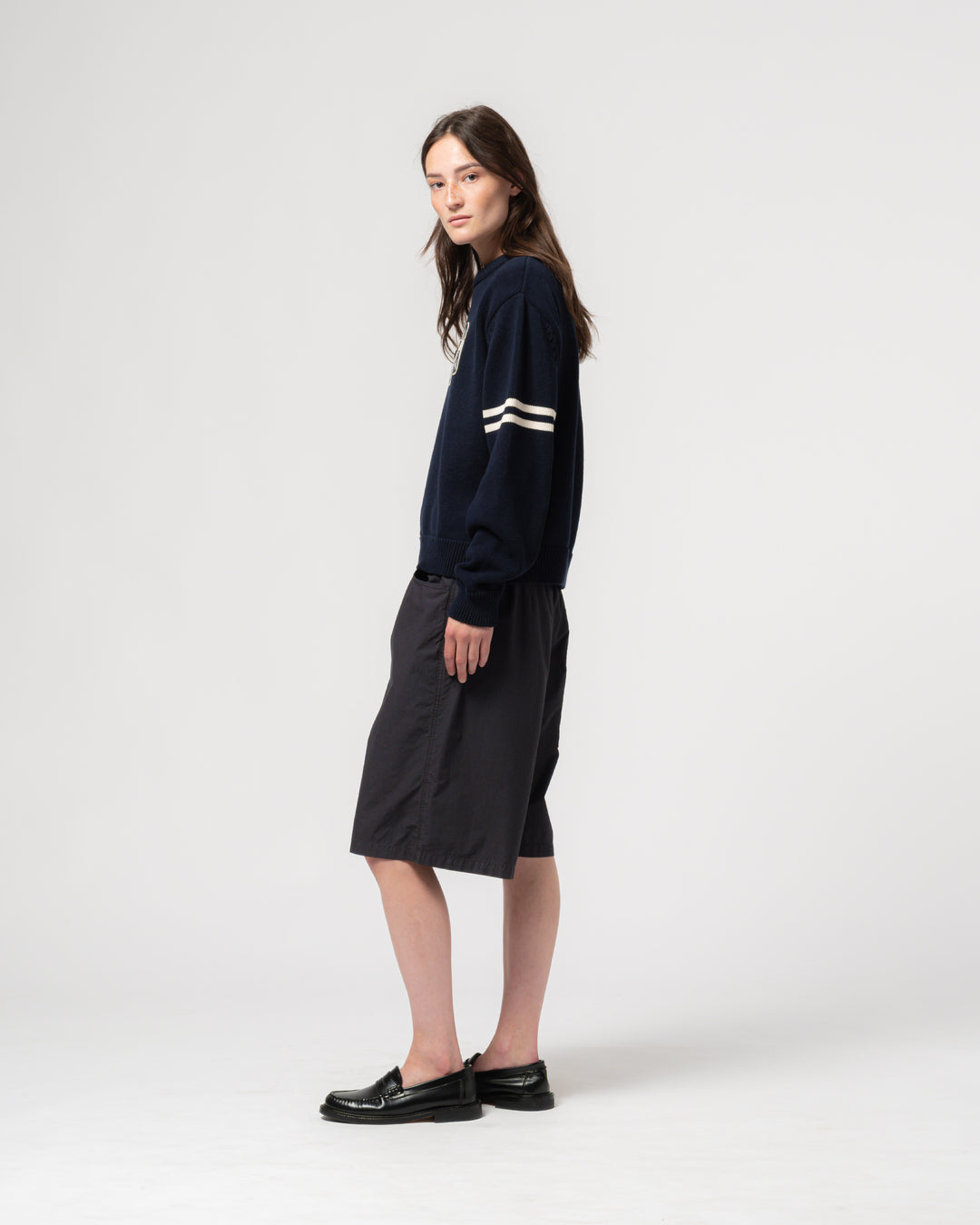 G.o.D League Sweater Cotton Knit India Blue