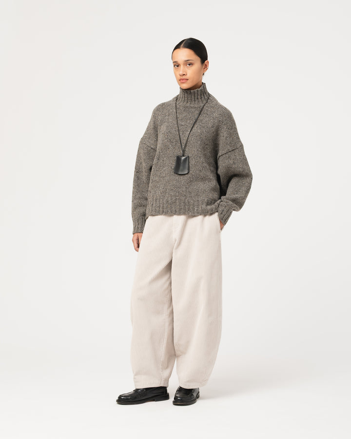 G.o.D Cornish Sweater Neppy Wool Drizzle