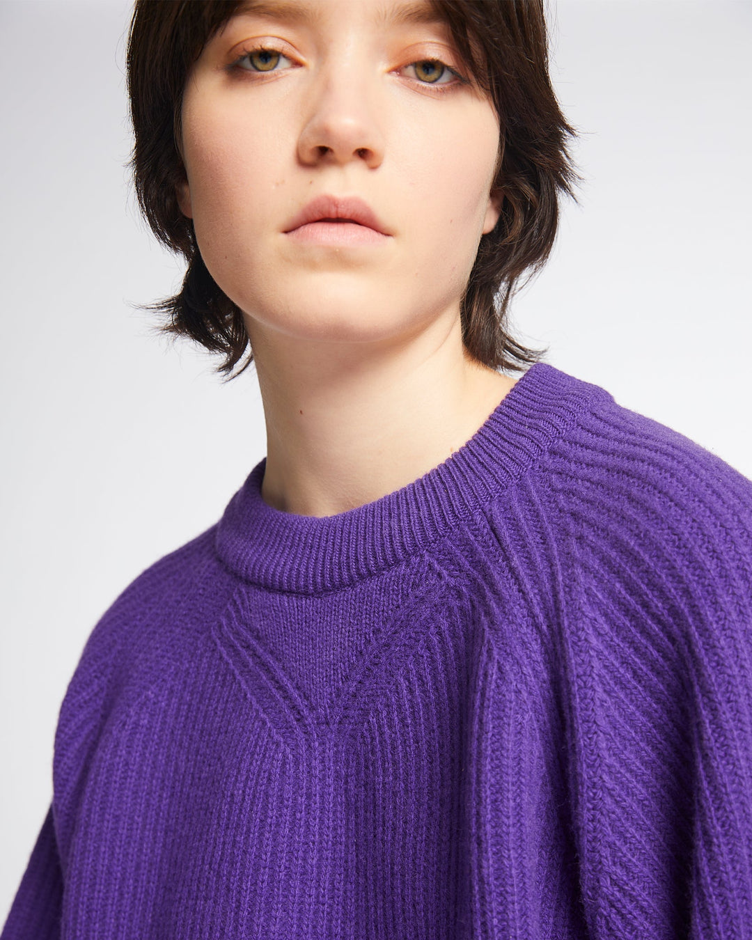 G.o.D Crew Neck Sweater Delta Violet