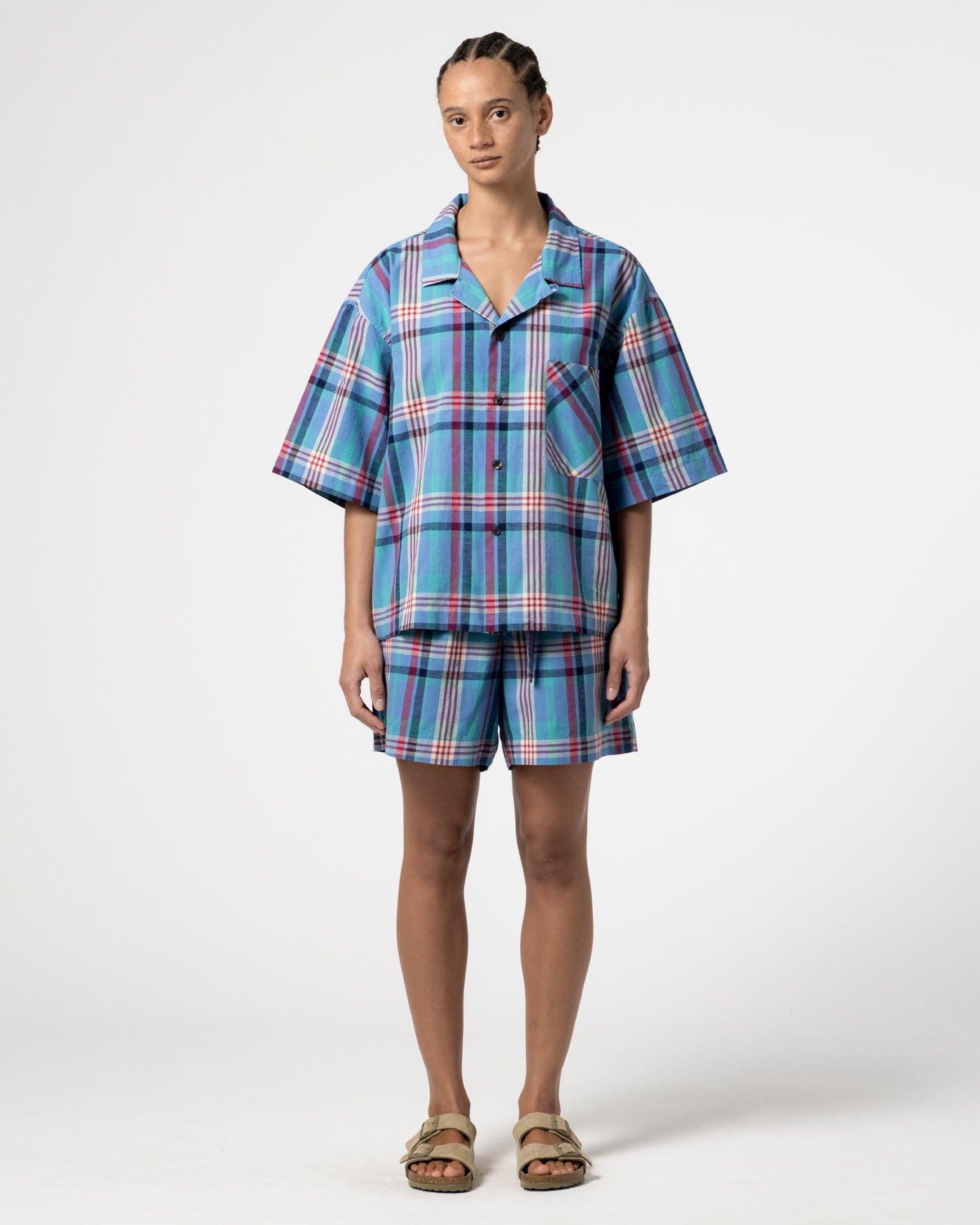 Summer Pyjama Chennai Check Multicolor