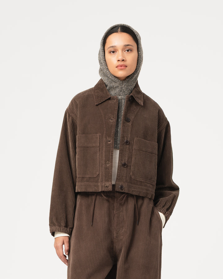 G.o.D Channel Hood Neppy Wool Drizzle
