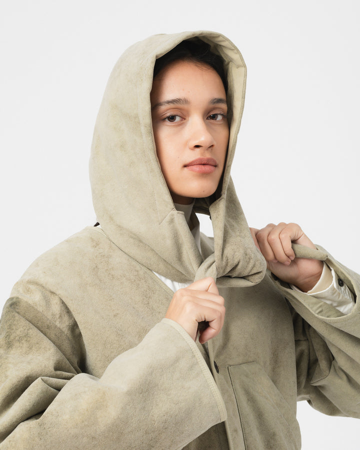 G.o.D Jackie Scarf Padded Cotton Avocado