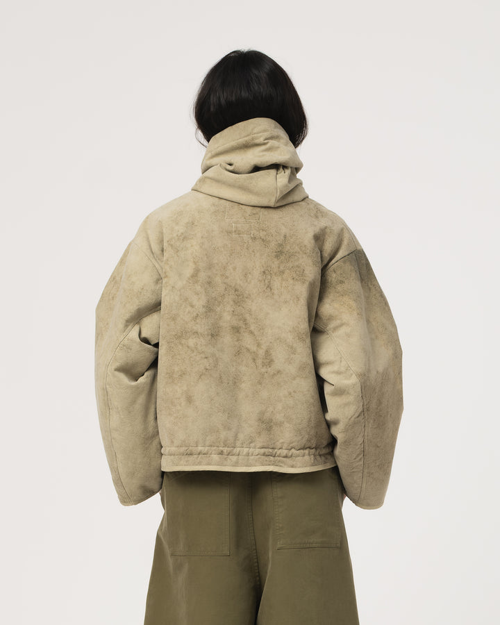 G.o.D Jackie Scarf Padded Cotton Avocado