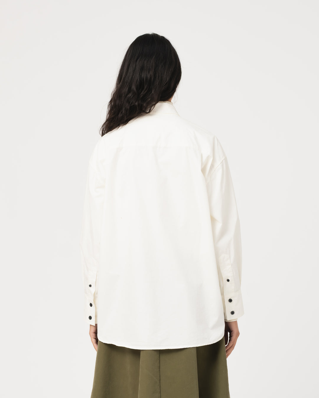 G.o.D Icon Shirt Poplin White
