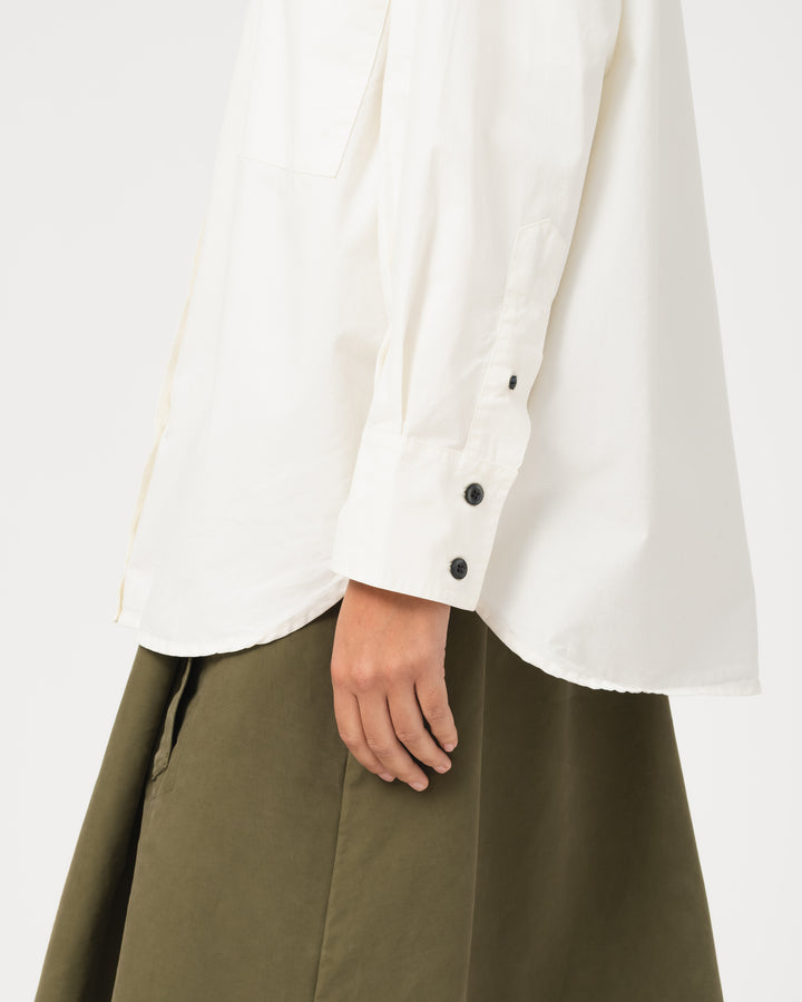 G.o.D Icon Shirt Poplin White