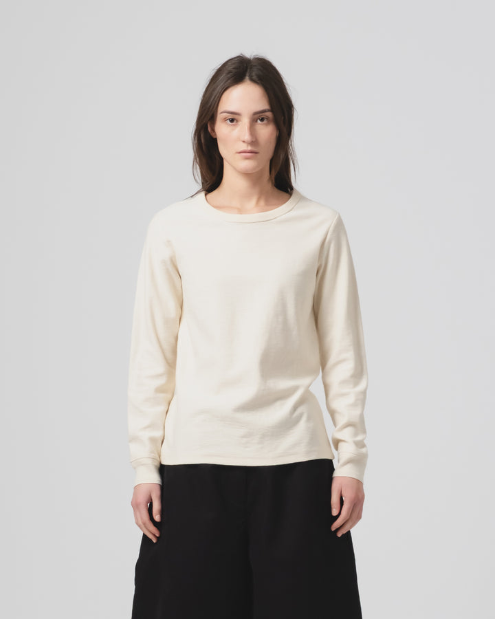 G.o.D Club T L/S Off White