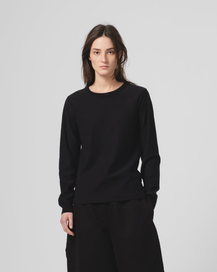 G.o.D Club T L/S Black