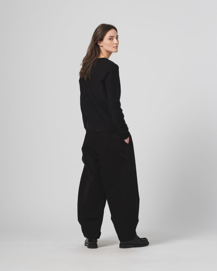 G.o.D Club T L/S Black