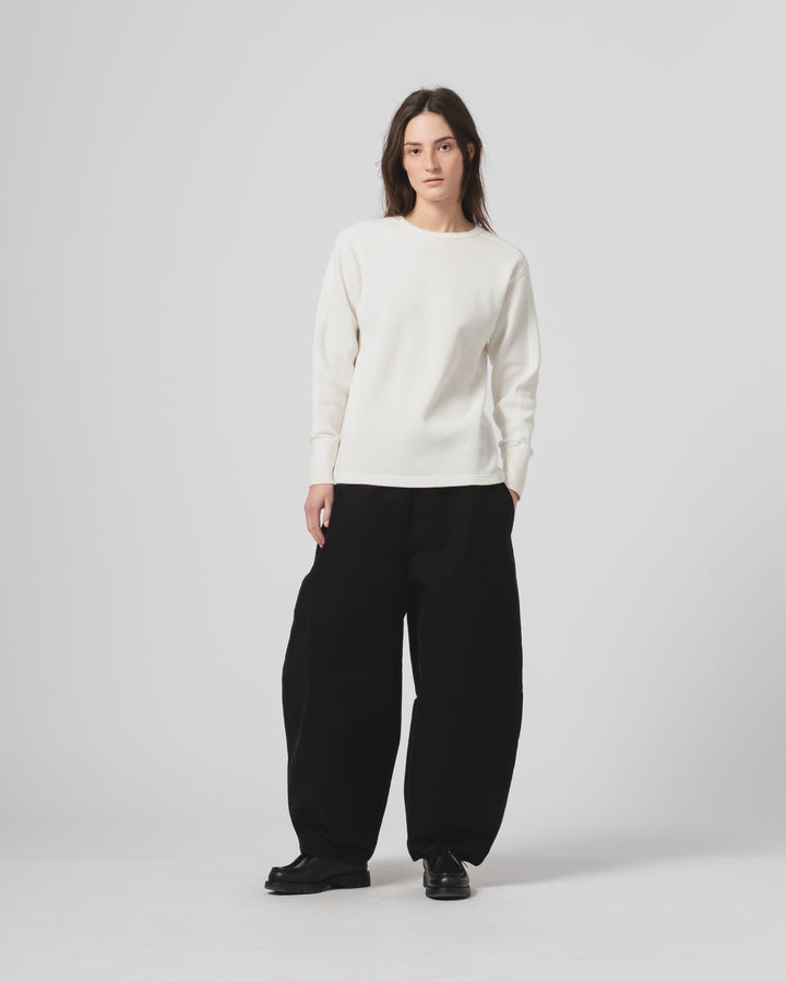 G.o.D Thermo L/S Waffle Jersey Off White