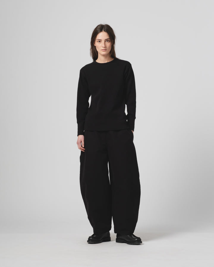 G.o.D Thermo L/S Waffle Jersey Black