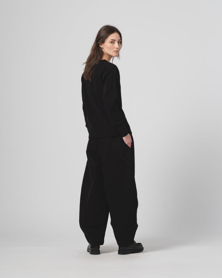 G.o.D Thermo L/S Waffle Jersey Black