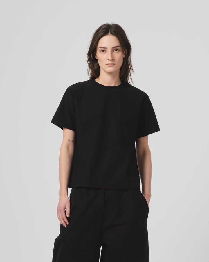 G.o.D Pocket T Organic Open End Jersey Black