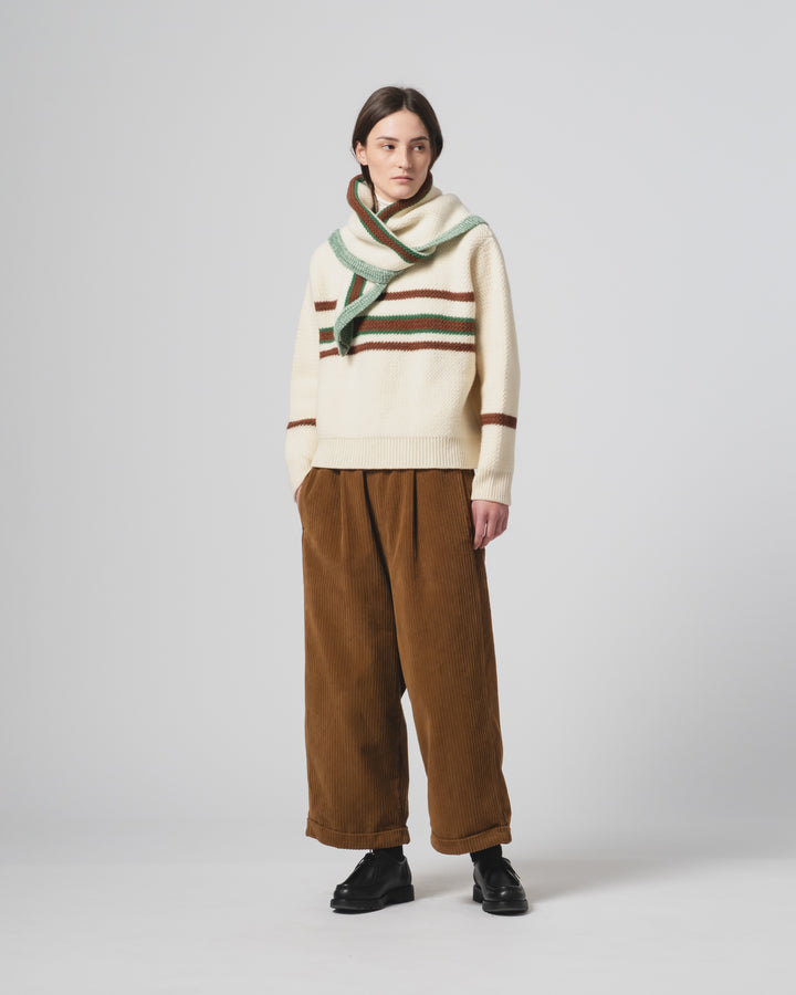 Mantilla Scarf Cashfive Offwhite