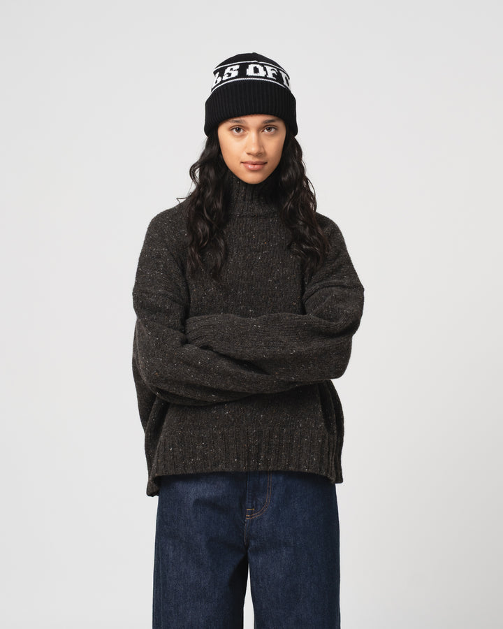 G.o.D. Easy Beanie Merino Wool Black