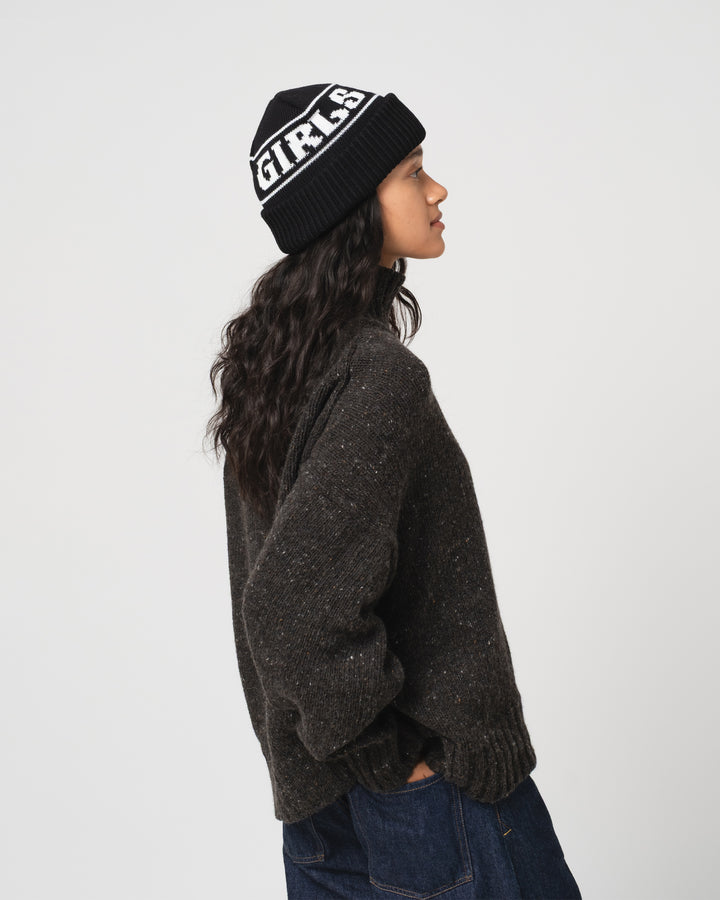 G.o.D. Easy Beanie Merino Wool Black