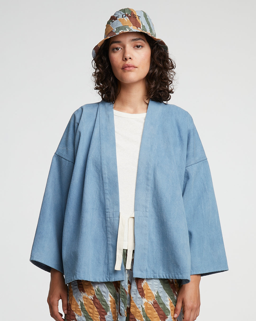 Bucket Hat Brush Print Multi