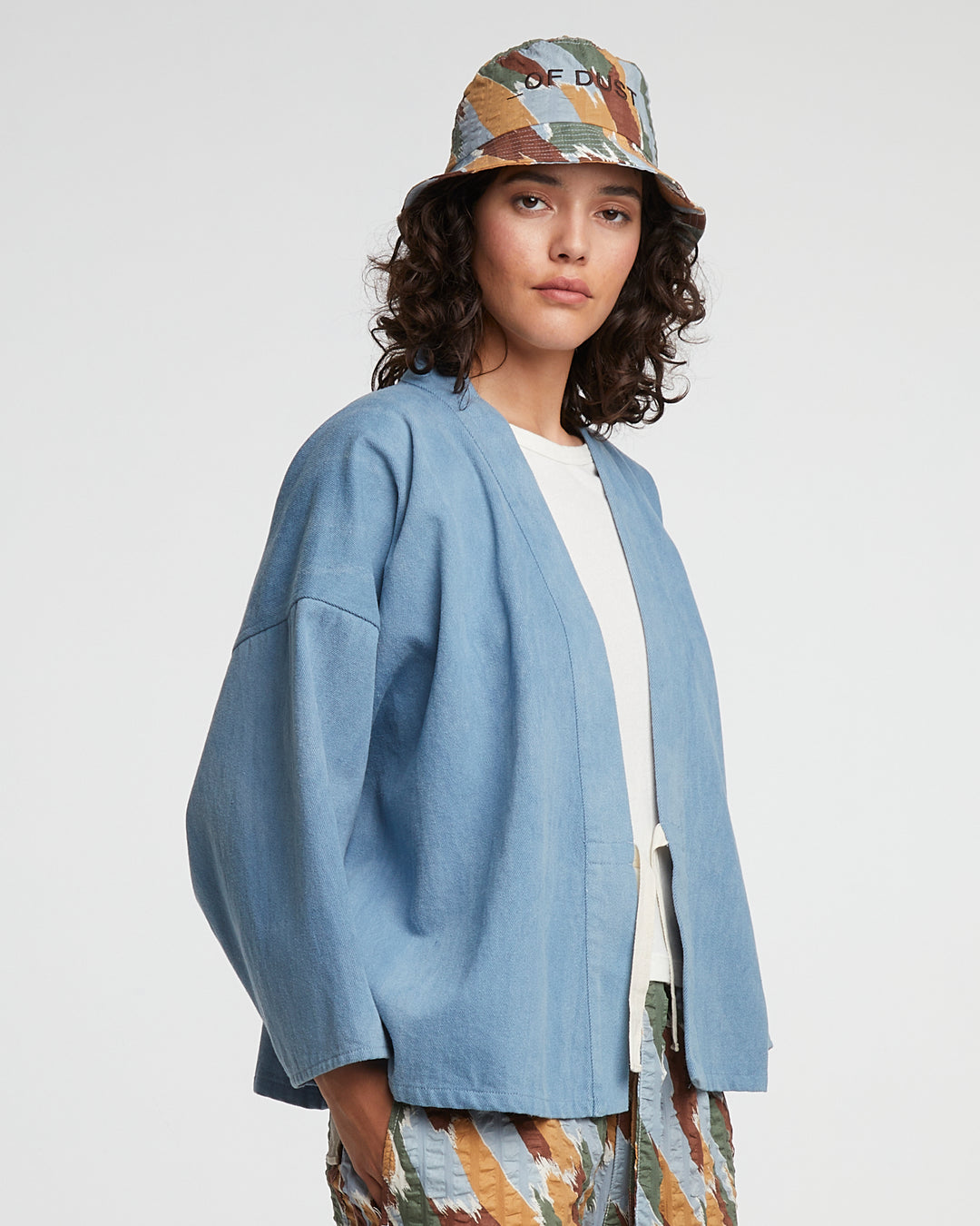 Bucket Hat Brush Print Multi