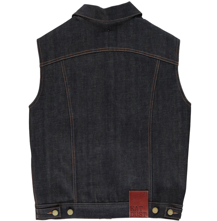 736 Sleeveless Jacket 13Oz Denim