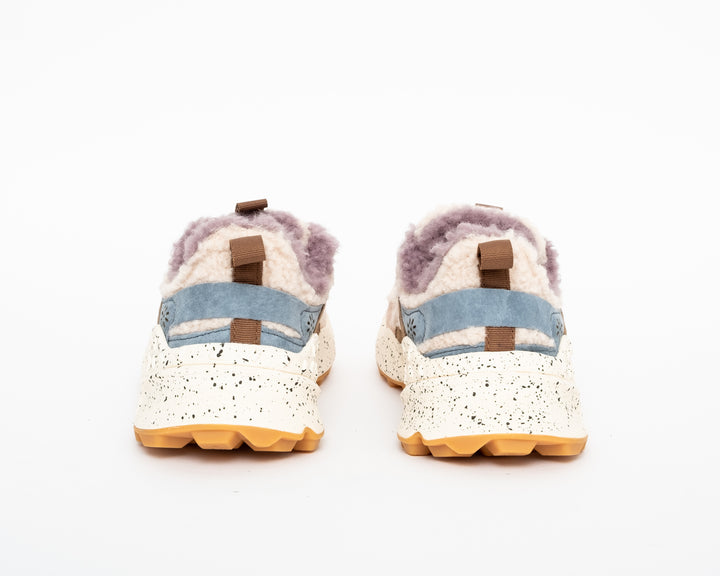 Flower Mountain Kotetsu - Shearling & Suede / Taupe & Beige (Woman)