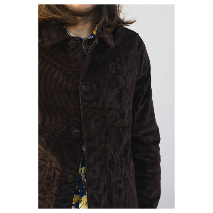 Combat Blazer 8 ウェールズヘビーコード ブラウン