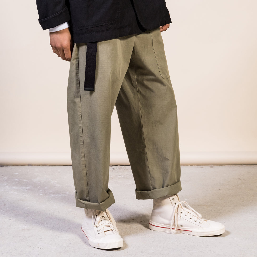 キャプテンパンツ リップストップ フォレストグリーン
