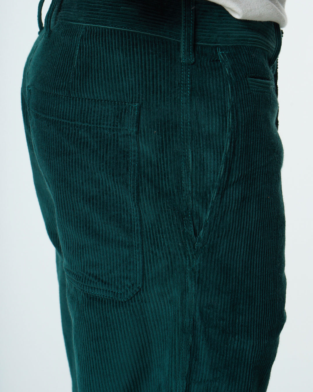 Service Chino 8W Cords Bottle Green